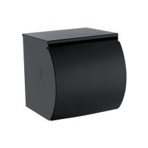 Csparkv - noir)Toilettes plateau de rouleau/boîtes de papier hygiénique/boîte de papier de toilette en acier inoxydable/porte-serviette en papier