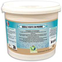 Argile verte en poudre seau 10L 2.5kg