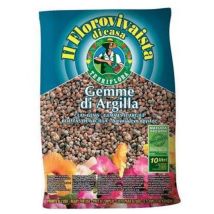 Gemma di argilla Euroterriflora 10 litri – 3000 g – Drenaggio ottimale per piante e fiori – Decorazione naturale per giardini e vasi