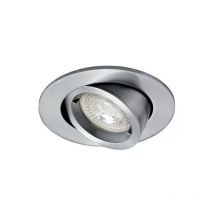 ARIC 4898 Speed 90 - Foco empotrable orientable ALU Níquel Satinado 50W MAX GU10 - Bombilla no incluida