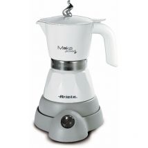 AR1358-WH Moka Aroma Cafetière Électrique, 480 W, 4 Litres, Blanc (1358/10) - Ariete
