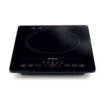 Ariete - 1997 Piastra a induzione singola portatile Vetroceramica 2000W 10 livelli di potenza Timer fino a 4 ore Sicurezza bambini 5 programmi Nero