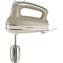 Ariete - 548/03 Retro Style Hand Mixer Electric Whisk, 5 Speed & Turbo Function, Eject Button, Vintage Style, Cream