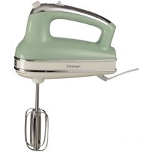 Ariete - 548/04 Retro Style Hand Mixer Electric Whisk, 5 Speed & Turbo Function, Eject Button, Vintage Style, Green