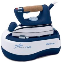 6257 Stiromatic 2200 Ferro da stiro con Caldaia Acciaio Inox Piastra in alluminio manico in sughero 80 gr/min - Ariete