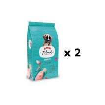 Friends junior Pienso para Perros Cachorros, 28 kg (Pack Ahorro 2 x 14 kg) - Arion