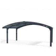 Palram - Carport Arizona Breeze Double Wings and Arch - Polycarbonate - L495 x W578 x H273.5 cm