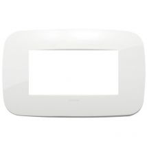 Arke' plate round 4 modules white 19684.84 - Vimar