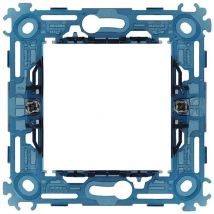 Vimar - Arke' support 2 modules,avec gripphes,pour diam.60 boites,componible avec interasse 71 mm 19602