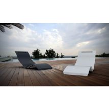 Bain de soleil Serendipity S010 – Transat en polyéthylène haute densité – Dimensions 180x60x70 cm – Design ergonomique Made in Italy