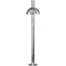 Nordlux - Potelet arki, Acier galvanisé, Couleur Acier galvanisé, E27, H.100, IP54 / Extérieur