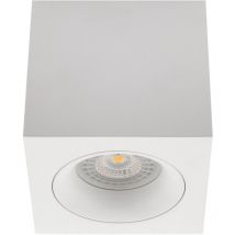 Arkoi Housing GU10, Plafonnier carré blanc