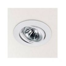 Arkoslight - downlight halogène blanc rond inclinable