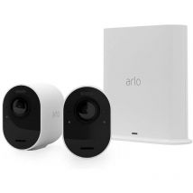 Ultra 2 Spotlight, Überwachungskamera ,weiß/schwarz, 4K, wlan, 2 Kameras, 1x Basisstation - Arlo