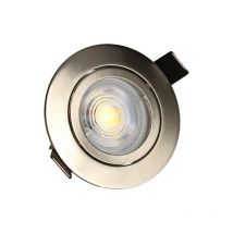 Arlux Lighting - kit 3 spots aciers encastrables jade Orient. module triac 5W, 2700K, 400lm, Ø83
