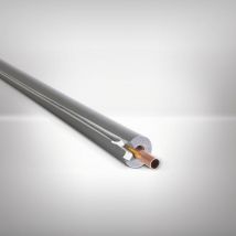 SH/ArmaFlex B1-Schlauch Isolierung selbstklebend 100GEG, Kupfer-/Eisen-Rohr 22/21,3mm Dämmstärke 26mm grau, Nitrilkaut - Armacell