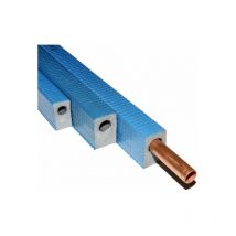 Tubolit dhs Quadra 15/25 für 15mm Rohr 1m Rohrisolierung Isolierung blau 15x25mm viereckig - Armacell