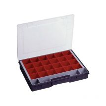 Allit - Armadietto Metallico 24 Scatole Intercambiabili