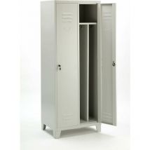 Bricoshop24 - Garden Friend Reinigungs-/Schmutzschrank 2 Plätze Maße h 179,5 x 68,5 x 50 cm