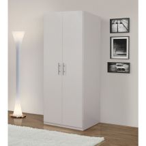 Armadio multiuso cm 91X55 h. 202 bianco opaco