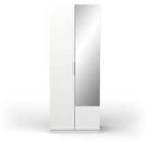Armadio 2 ante e specchio Ghost - L79,4 cm