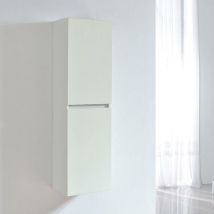 Armadio colonna bagno LINEA 120 cm - melaminico bianco