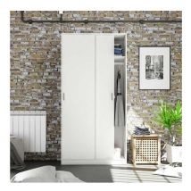 Fores - armadio con porte scorrevoli six - Bianco