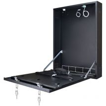 Pulsar - Armadio Contenitore Metallico Verticale Nvr Dvr Nero AWO530