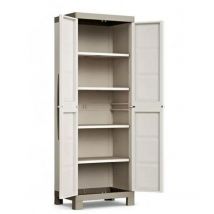 ABM - armadio mobile in resina da esterno excellence 4 ripiani 65X45X182