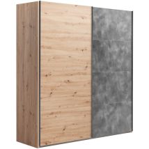 Armadio Systema 2 ante scorrevoli 200x67x223H cm
