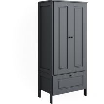 Vitalispa - Armadio per bambini Ajaton, Grigio, 83.3 x 187 cm