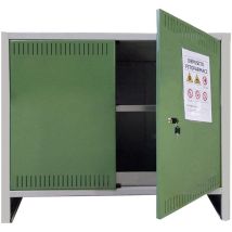 Prometal - Armadio Per Fitofarmaci Kit 2a Cm.100x40x80h