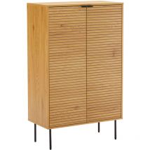 Armadio per porcellane in legno a 2 ante 80cm stinna