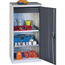 Stumpf - Mobiletto portautensili / laterale H1000xL500xP500mm 1 cassetto 2BD grigio chiaro