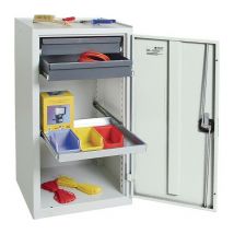 Stumpf - Servo di armadio/macchina per utensili H1000xl500xp500 mm 2 cassetti. 1 scaffale