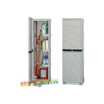 Armadio resina portascope il pi forte pvc esterno 50x172x39 porta scope scopa