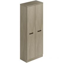 Webmarketpoint - Armadio scarpiera multiuso argilla due ante con portascope cm h182x71x38