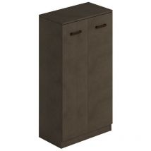 Webmarketpoint - Armadio scarpiera multiuso fango 2 ante h130x71x38