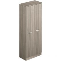 Webmarketpoint - Armadio scarpiera multiuso olmo due ante con portascope cm h182x71x38