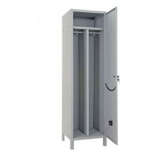 Prometal - armadio spogliatoio armadietto metallo sporco pulito 1 posto cm 35X50X180 37101