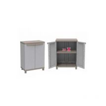 Terry - Armadio resina c-rattan crattan basso 68x39x91h t/p rattan