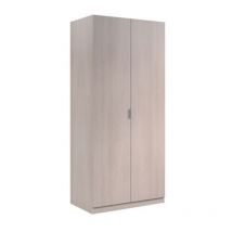 Armario 2 Puertas Cm. 81 x 52 x 180h Roble Claro
