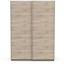 Armario 2 puertas correderas Ghost - L148 cm