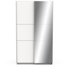 Demeyere - Armario 2 puertas correderas y espejo Ghost - L116,5 cm