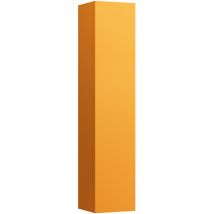 Laufen - Kartell armario alto, 1 puerta, 4 estantes de cristal,