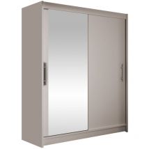Armario Closico 112, Cachemira, 200x150x58cm, Puertas de armario: Correderas, Número de estantes: 0