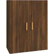 Jinlefu - Armario colgante de pared roble Sonoma 69,5x34x90 cm vidaXL
