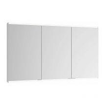 Keuco - Armario con espejo Royal Modular 2.0 1500x900x160mm anodizado plateado empotrado, sin tomas, usb
