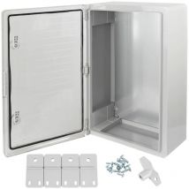 Techstore - Armario con placa montaje abs 350x500x190