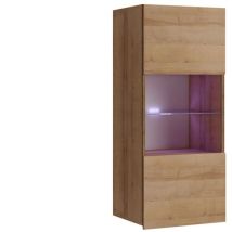 Mirjan24 - Armario de pared Tivdalu 102, Roble dorado